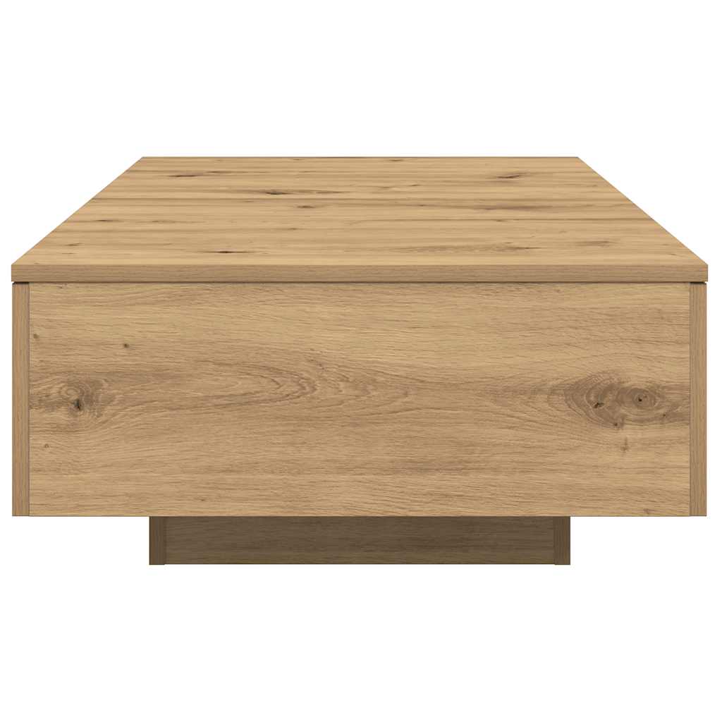 Salongbord artisan eik 90x60x31 cm konstruert tre