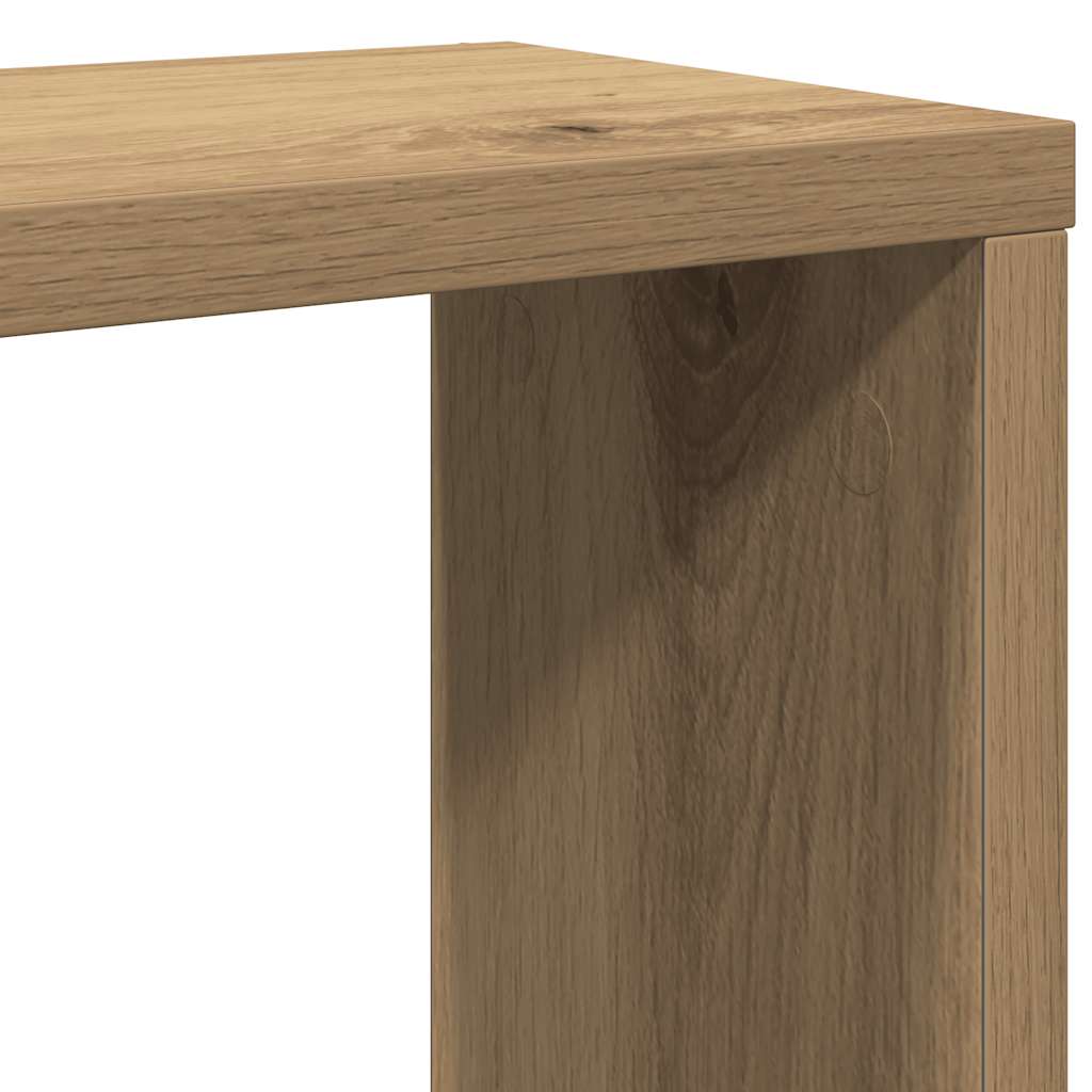 Vegghyller kube 2 stk artisan eik 30x15x30 cm konstruert tre