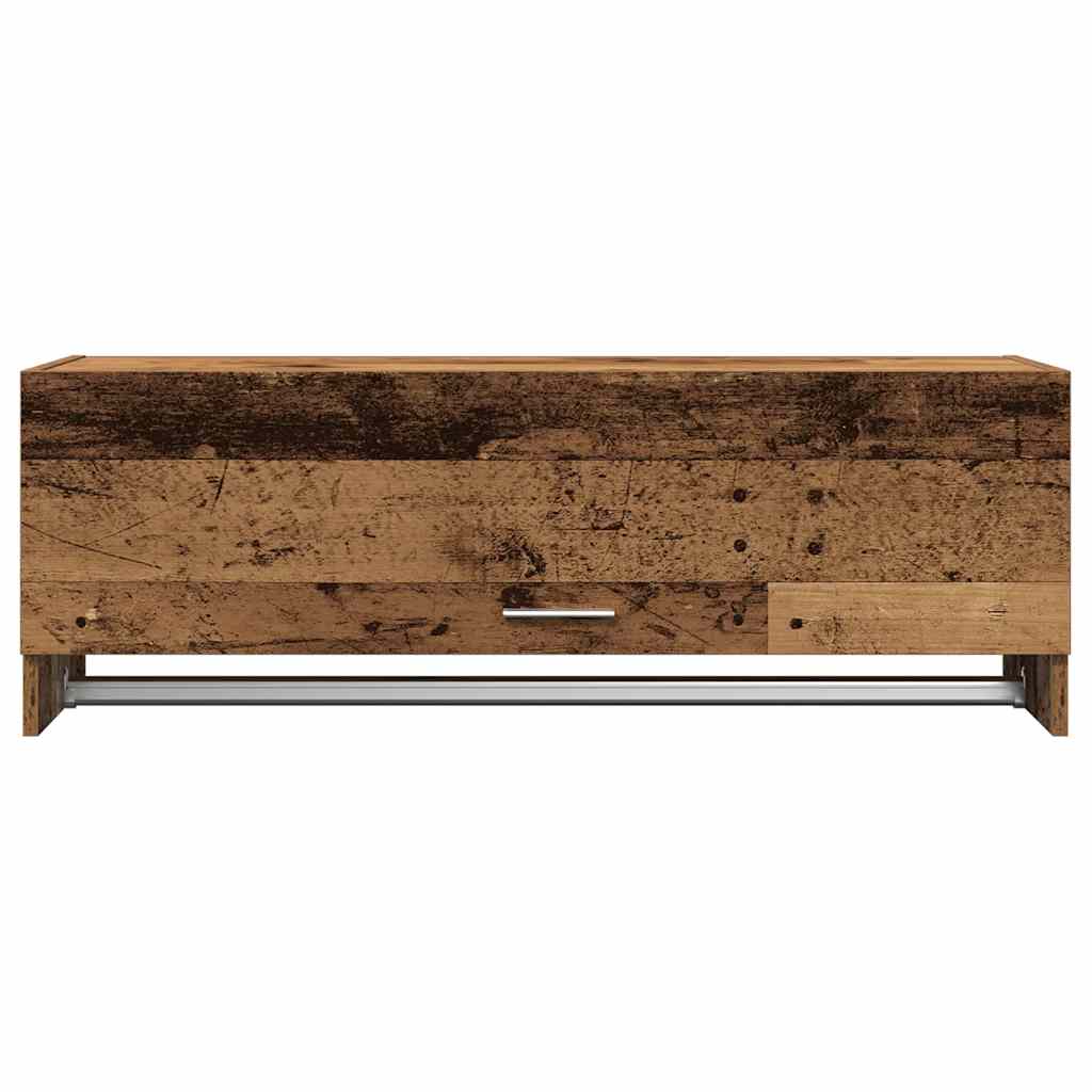 Garderobe gammelt tre 100x32,5x35 cm konstruert tre