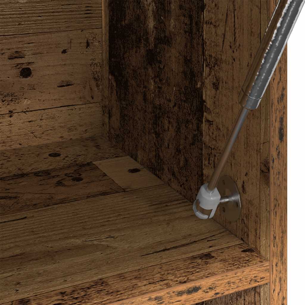 Garderobe gammelt tre 100x32,5x35 cm konstruert tre