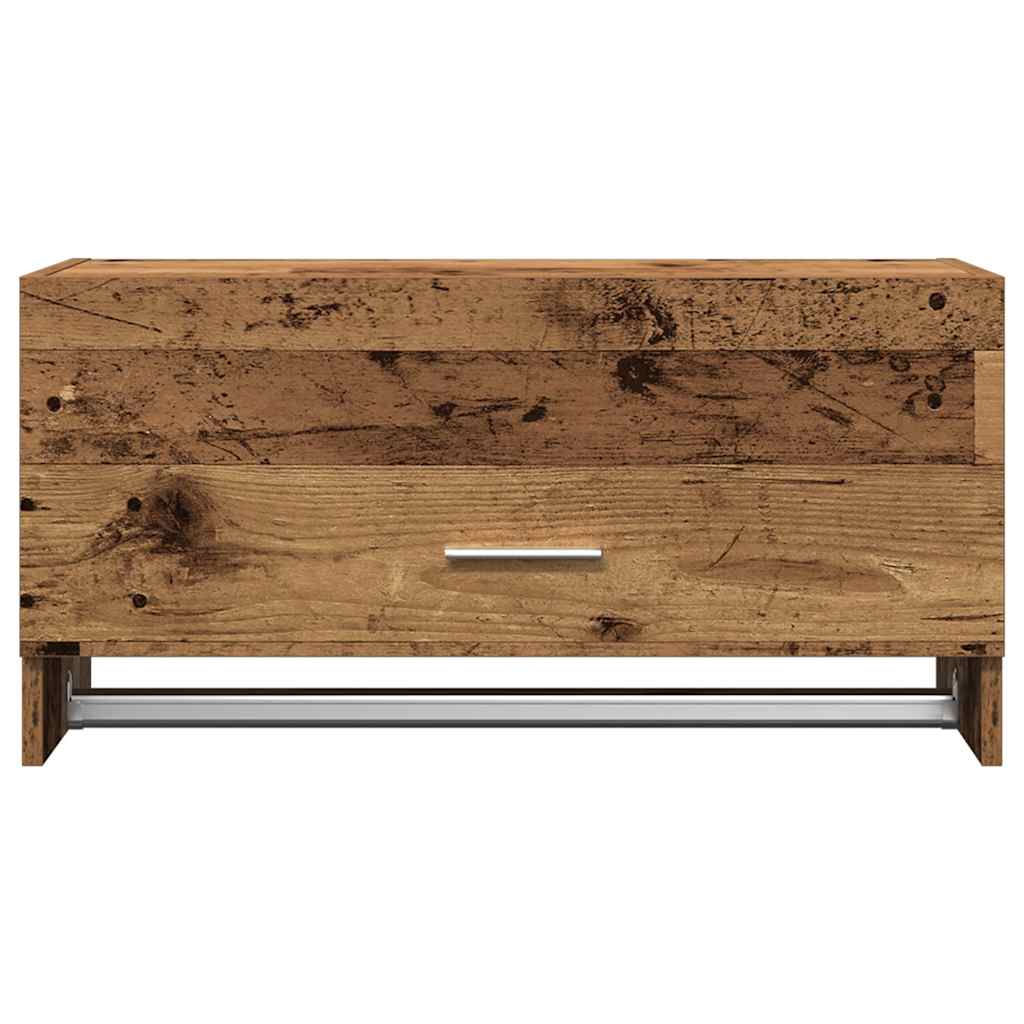 Garderobe gammelt tre 70x32,5x35 cm konstruert tre