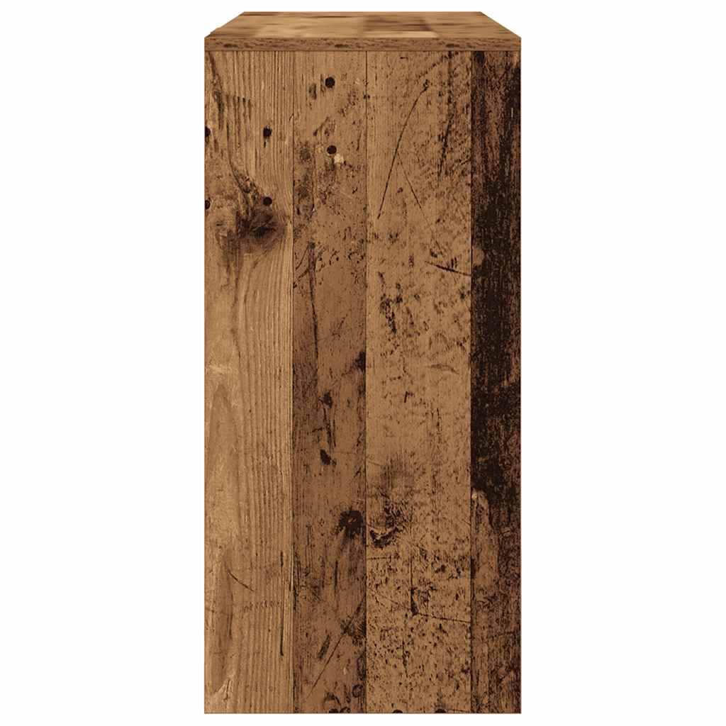 Skrivebord gammelt tre 102,5x35x75 cm konstruert tre