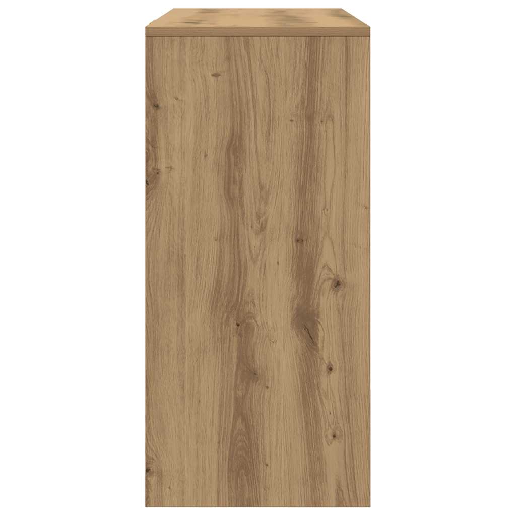 Skrivebord artisan eik 102,5x35x75 cm konstruert tre