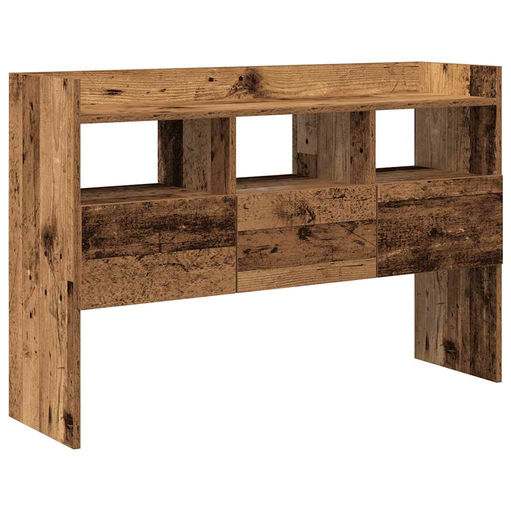 Skjenk gammelt tre 105x30x70 cm konstruert tre