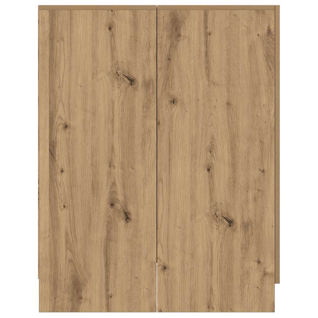 Vaskemaskinskap artisan eik 70,5x71,5x91,5 cm