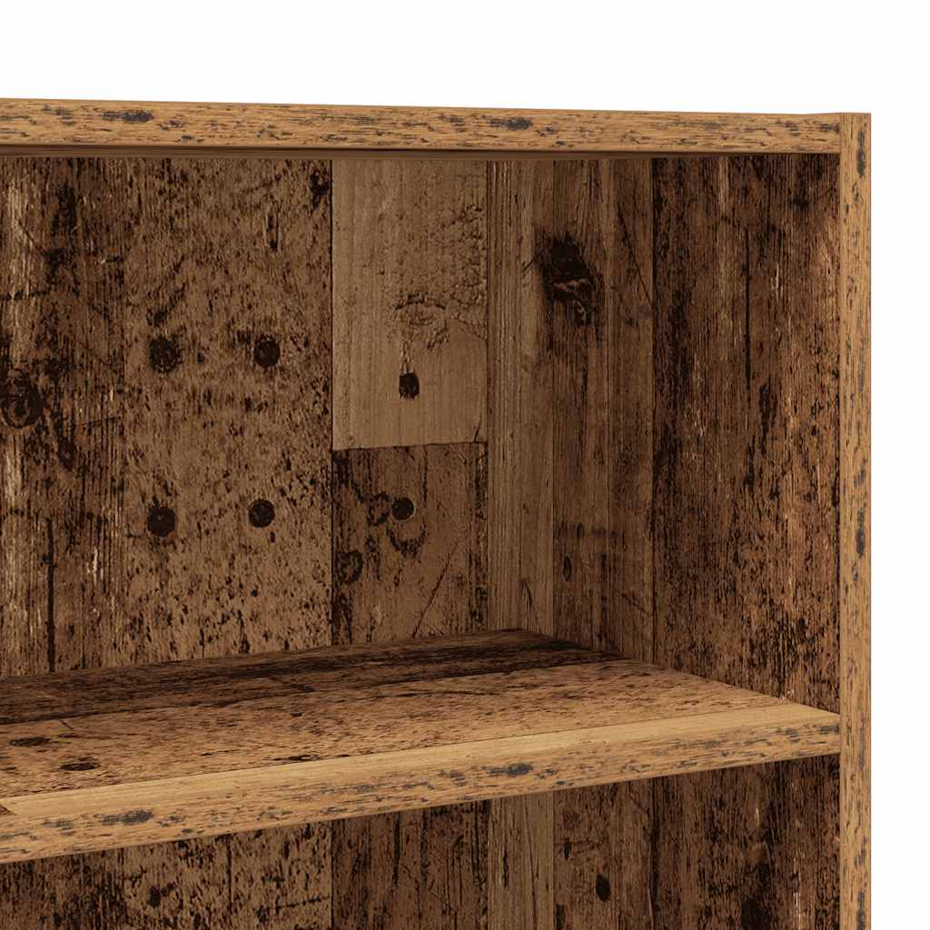 Vaskemaskinskap gammelt tre 64x24x190 cm
