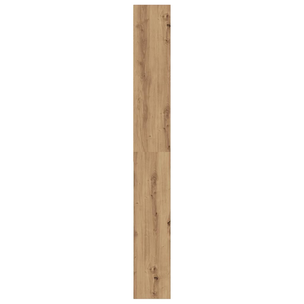 Vaskemaskinskap artisan eik 64x24x190 cm