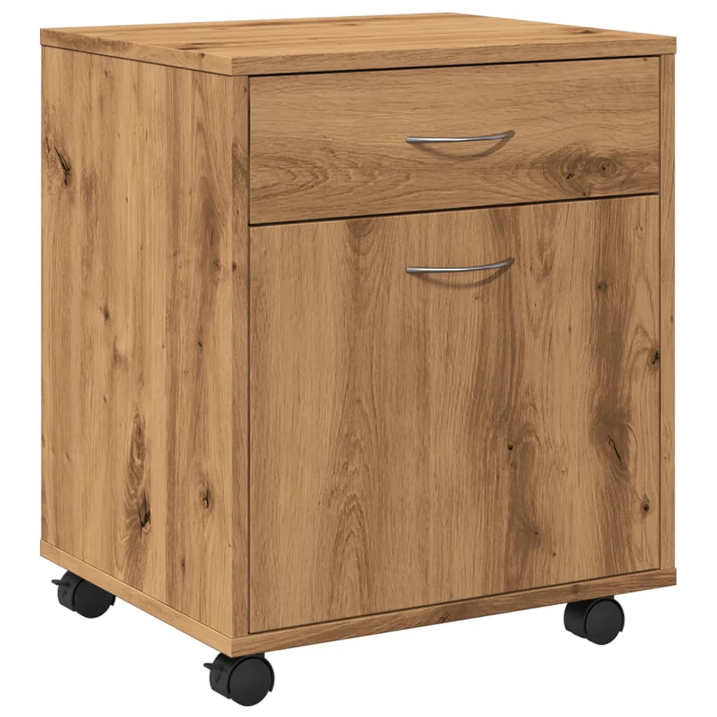 Rulleskap artisan eik 45x38x54 cm konstruert tre