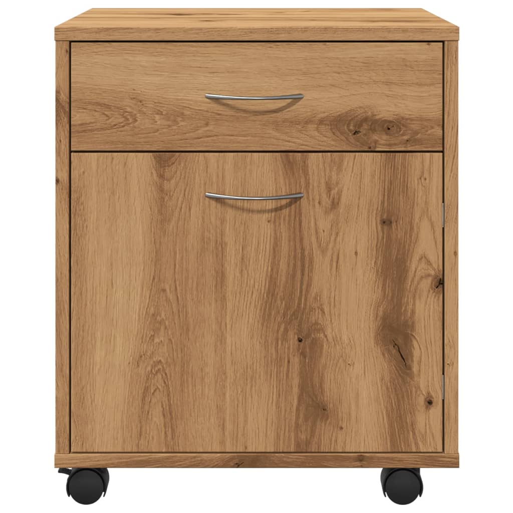 Rulleskap artisan eik 45x38x54 cm konstruert tre