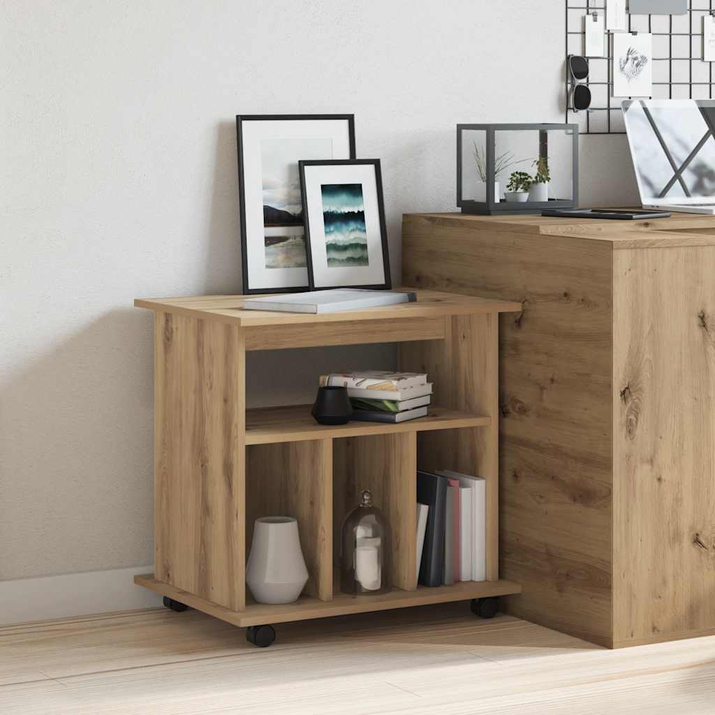 Rulleskap artisan eik 60x53x72 cm konstruert tre