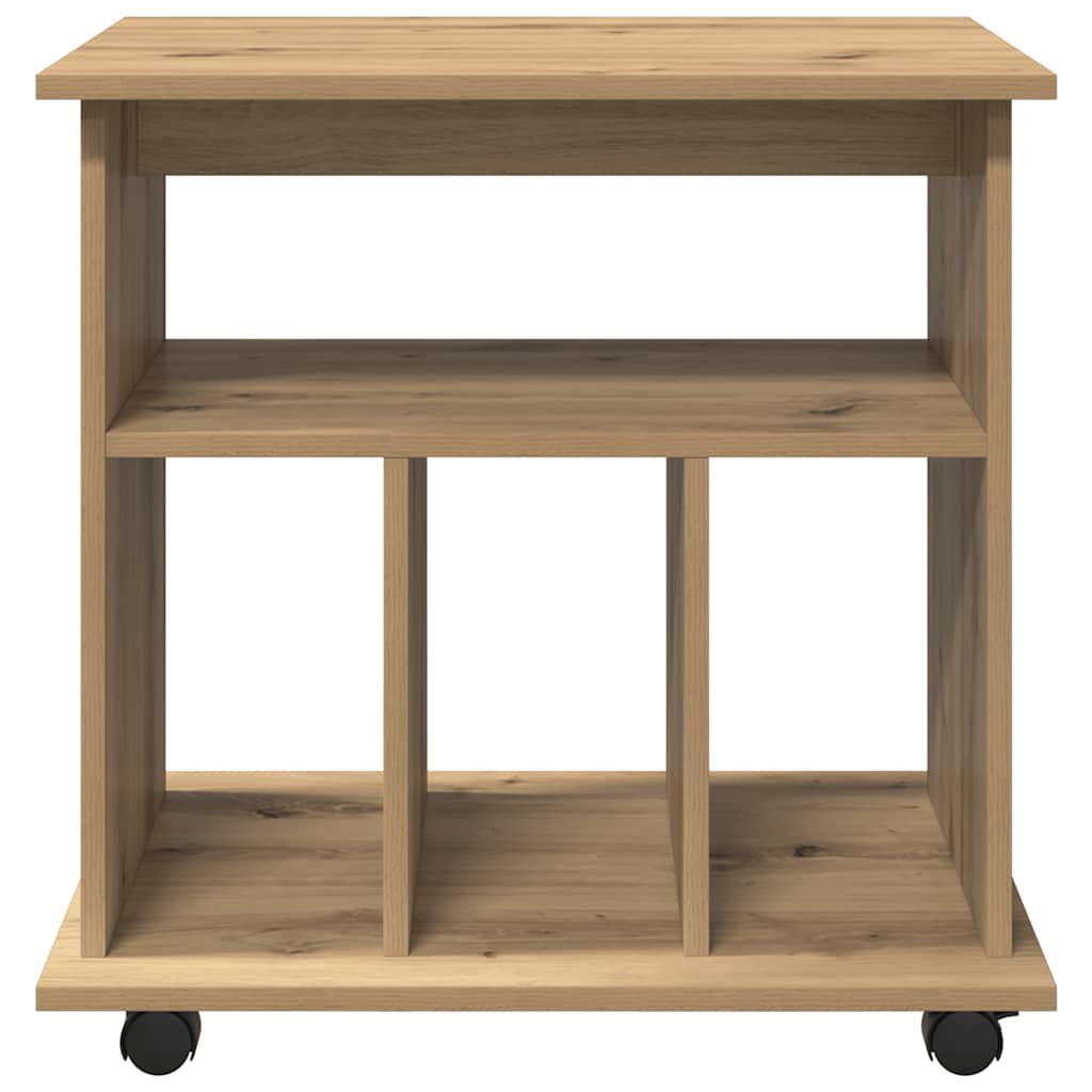 Rulleskap artisan eik 60x53x72 cm konstruert tre