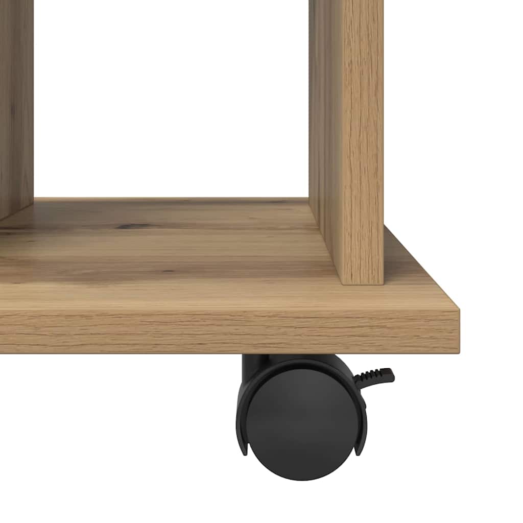 Rulleskap artisan eik 60x53x72 cm konstruert tre