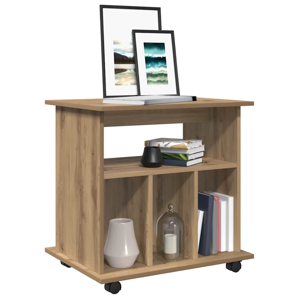 Rulleskap artisan eik 60x53x72 cm konstruert tre