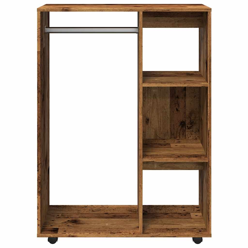Garderobe gammelt tre 80x40x110 cm konstruert tre