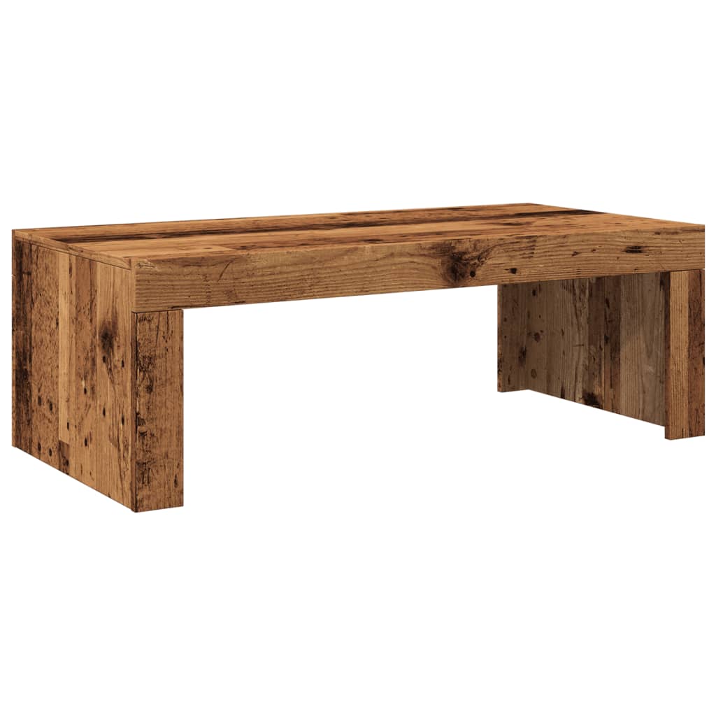 Salongbord gammelt tre 102x50x35 cm konstruert tre