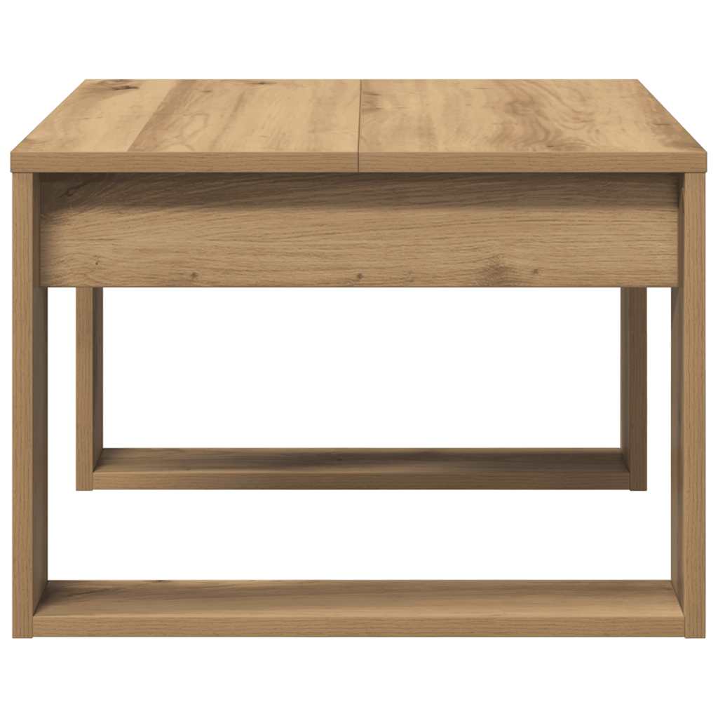 Sidebord artisan eik 50x50x35 cm konstruert tre
