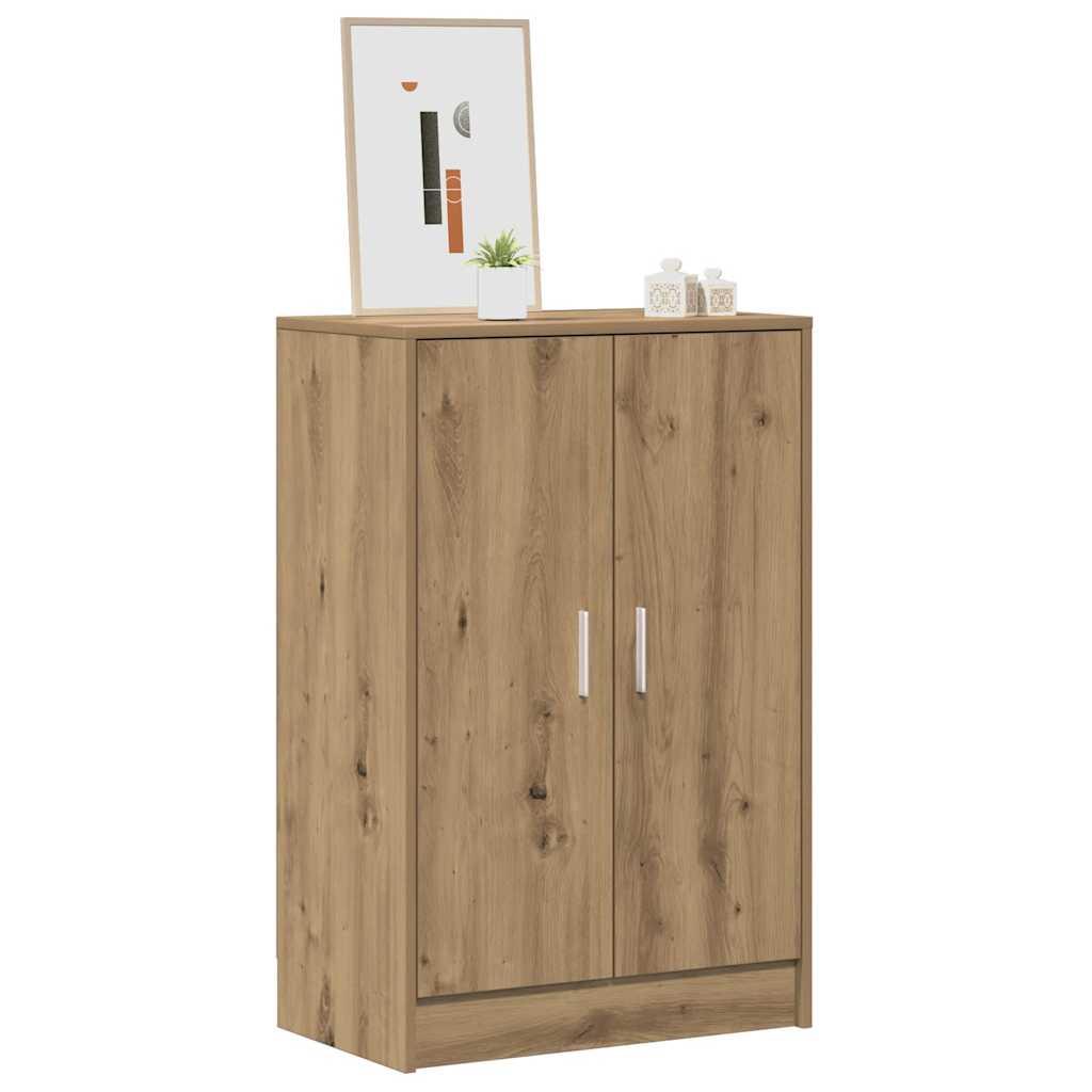 Skoskap artisan eik 60x35x92 cm konstruert tre