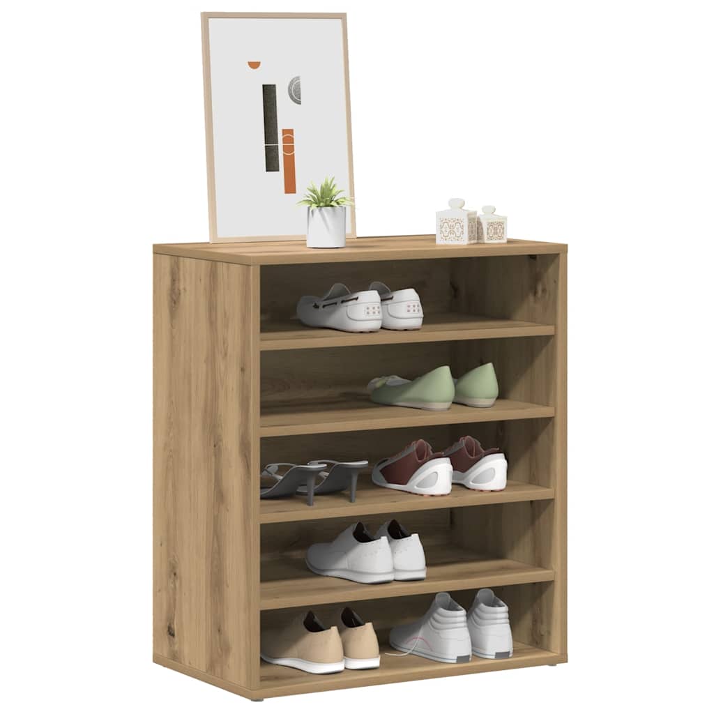 Skoskap artisan eik 60x35x70 cm konstruert tre