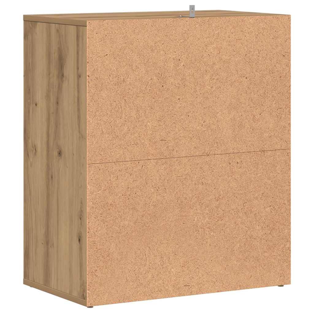 Skoskap artisan eik 60x35x70 cm konstruert tre
