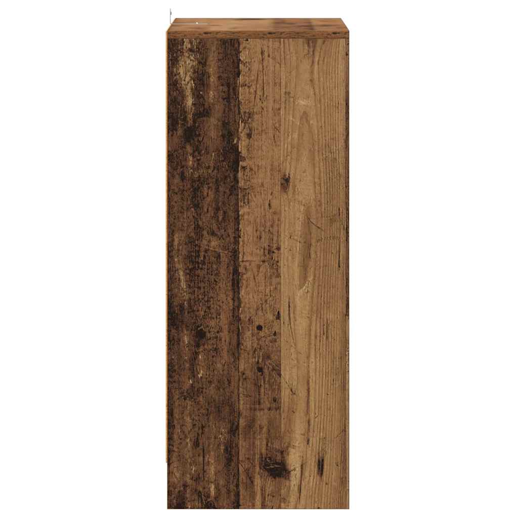 Skoskap gammelt tre 60x35x92 cm konstruert tre