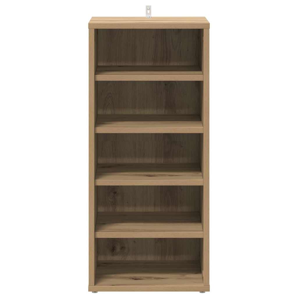 Skohyller svart 2 stk artisan eik 32x35x70 cm konstruert tre