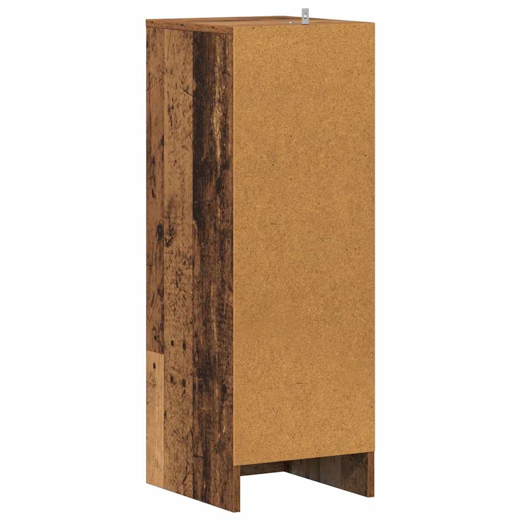 Skoskap gammelt tre 32x35x92 cm konstruert tre