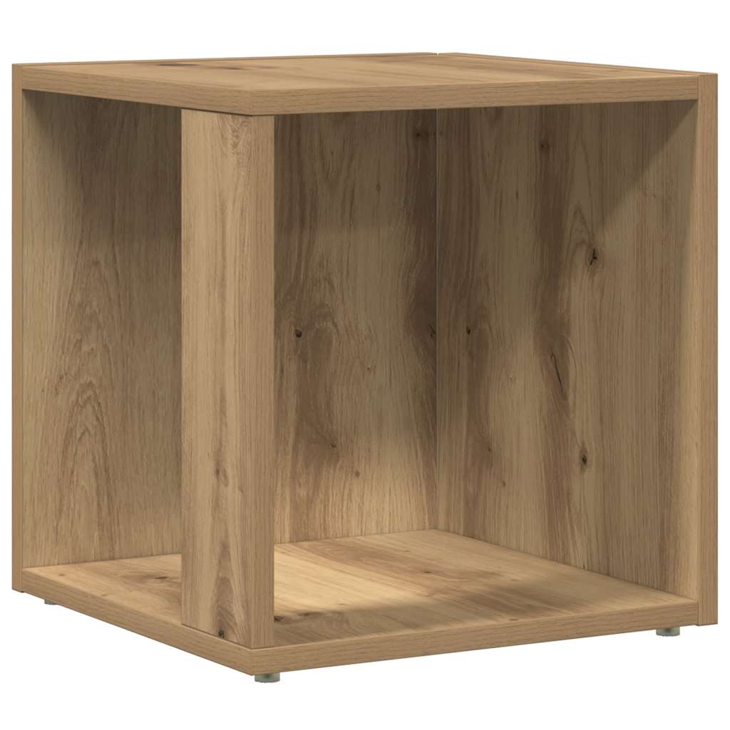 Sidebord artisan eik 33x33x34 cm konstruert tre