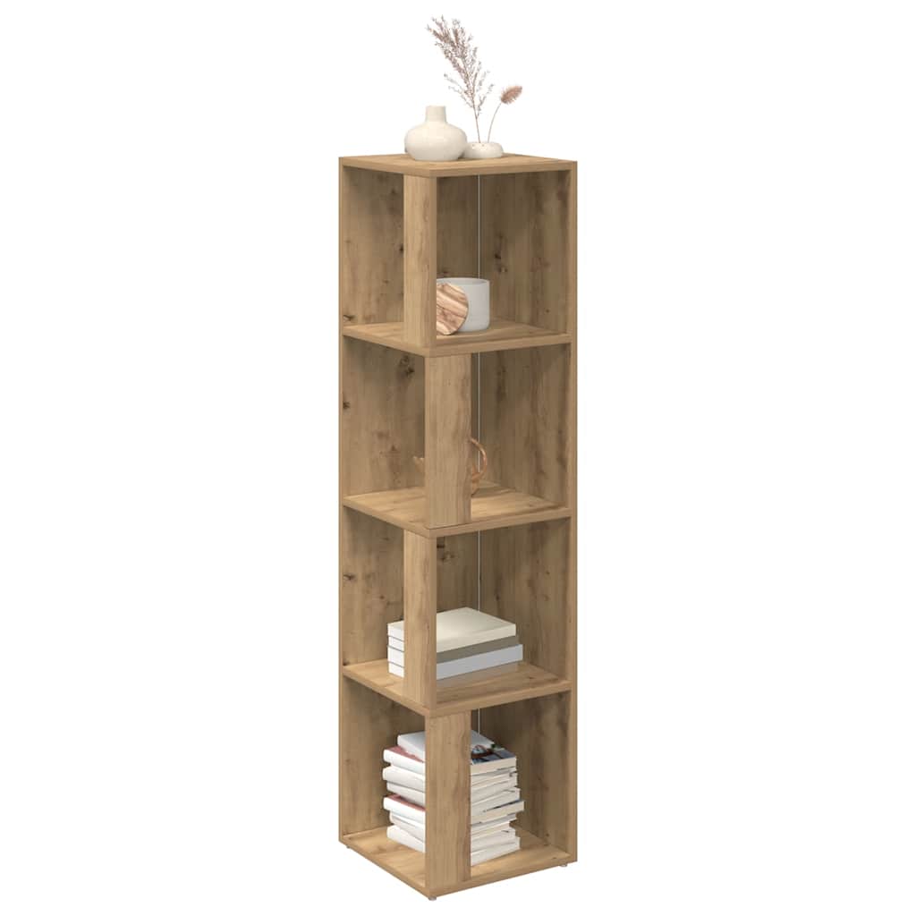 Hjørneskap artisan eik 33x33x132 cm konstruert tre