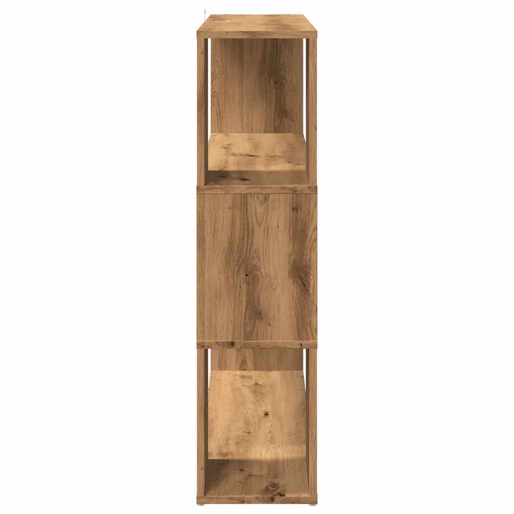 Bokhylle/romdeler artisan eik 100x24x94 cm