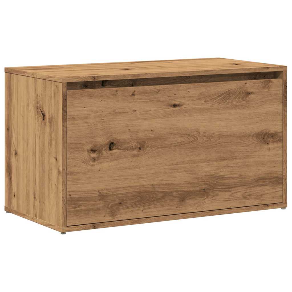 Gangbenk 80x40x45 cm artisan eik konstruert tre