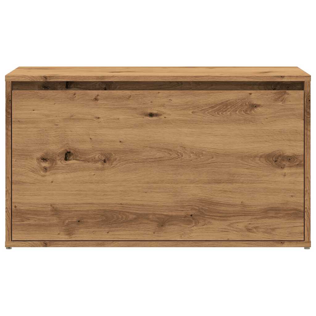 Gangbenk 80x40x45 cm artisan eik konstruert tre