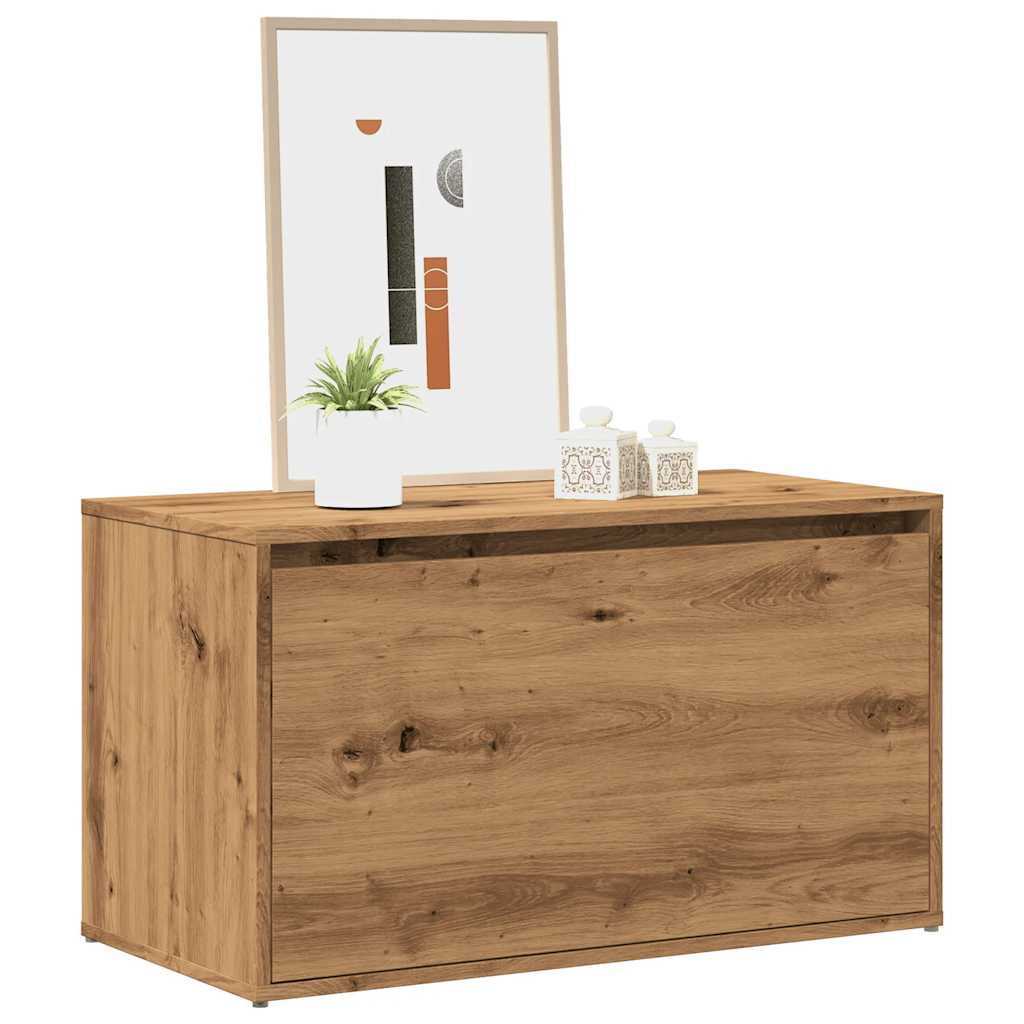 Gangbenk 80x40x45 cm artisan eik konstruert tre