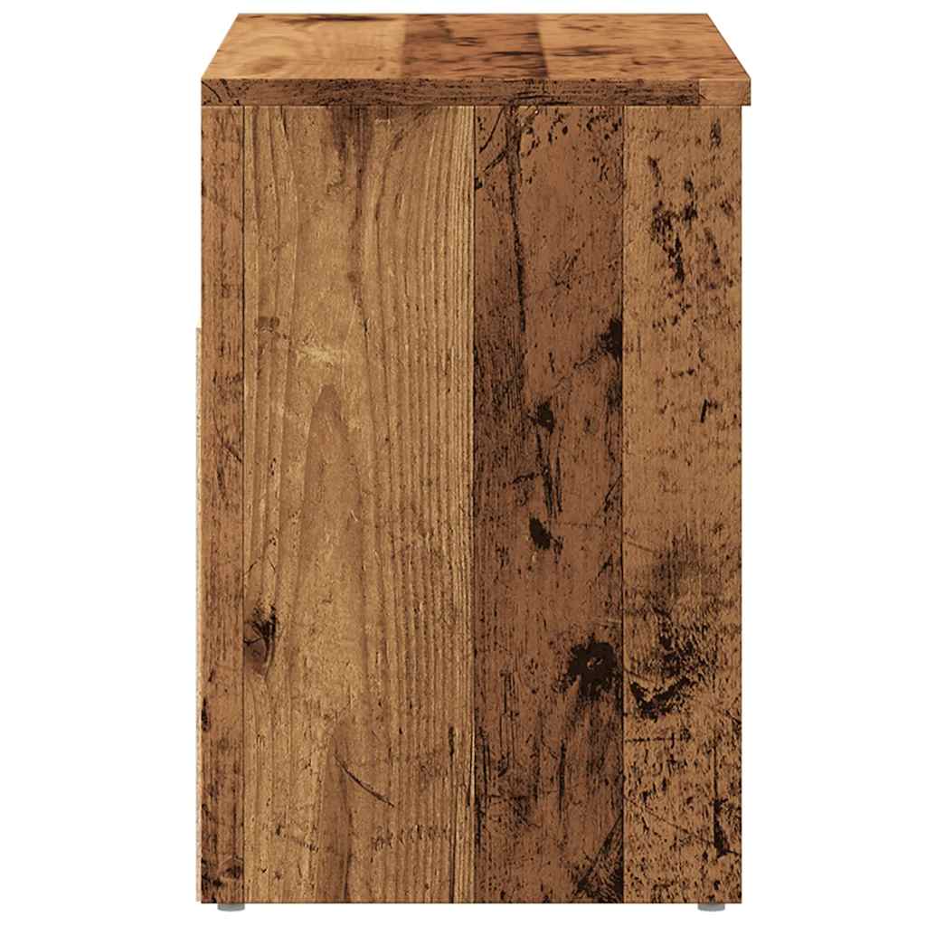 Skobenk gammelt tre 60x30x45 cm konstruert tre