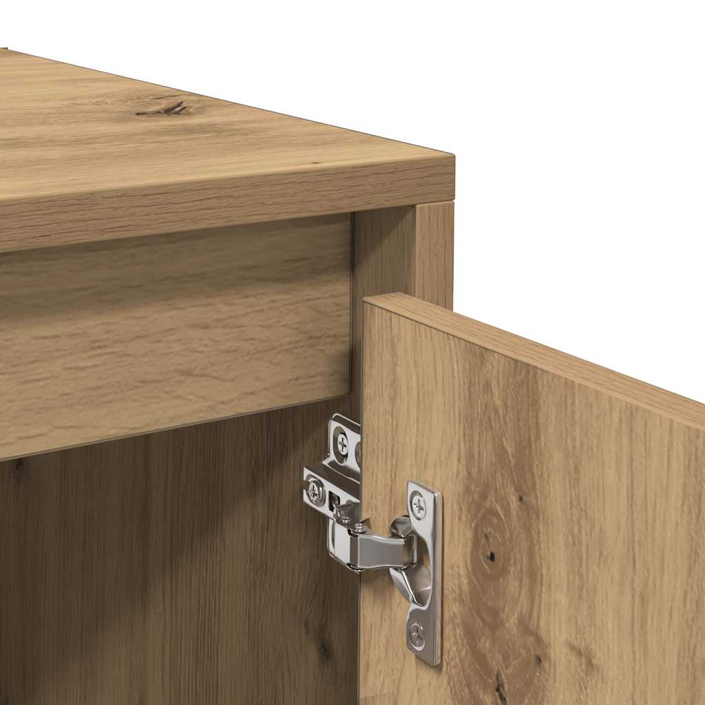 Skjenk artisan eik 70x41x75 cm konstruert tre