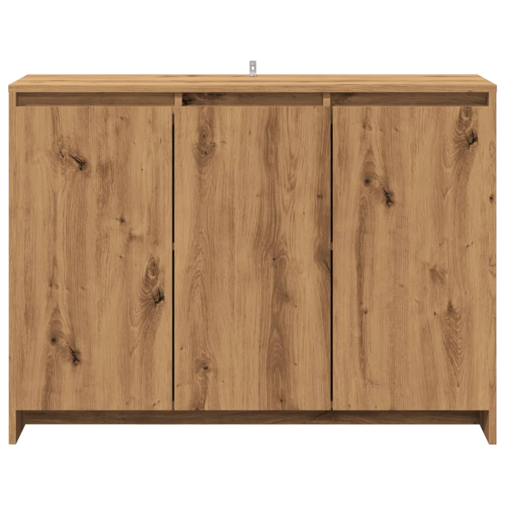 Skjenk artisan eik 102x33x75 cm konstruert tre
