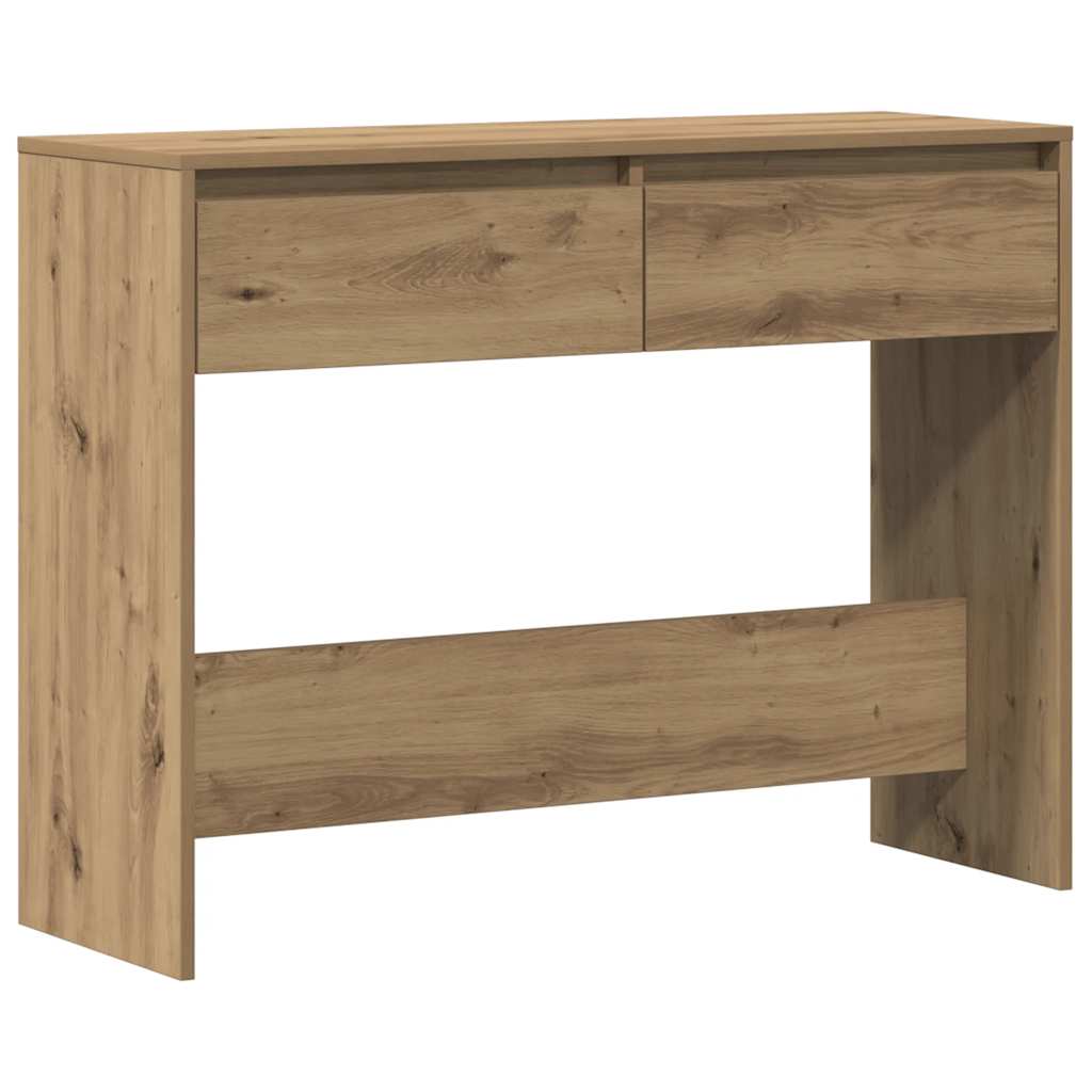 Konsollbord artisan eik 100x35x76,5 cm konstruert tre