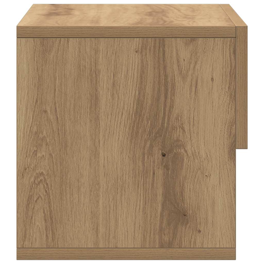 Veggmontert nattbord artisan eik