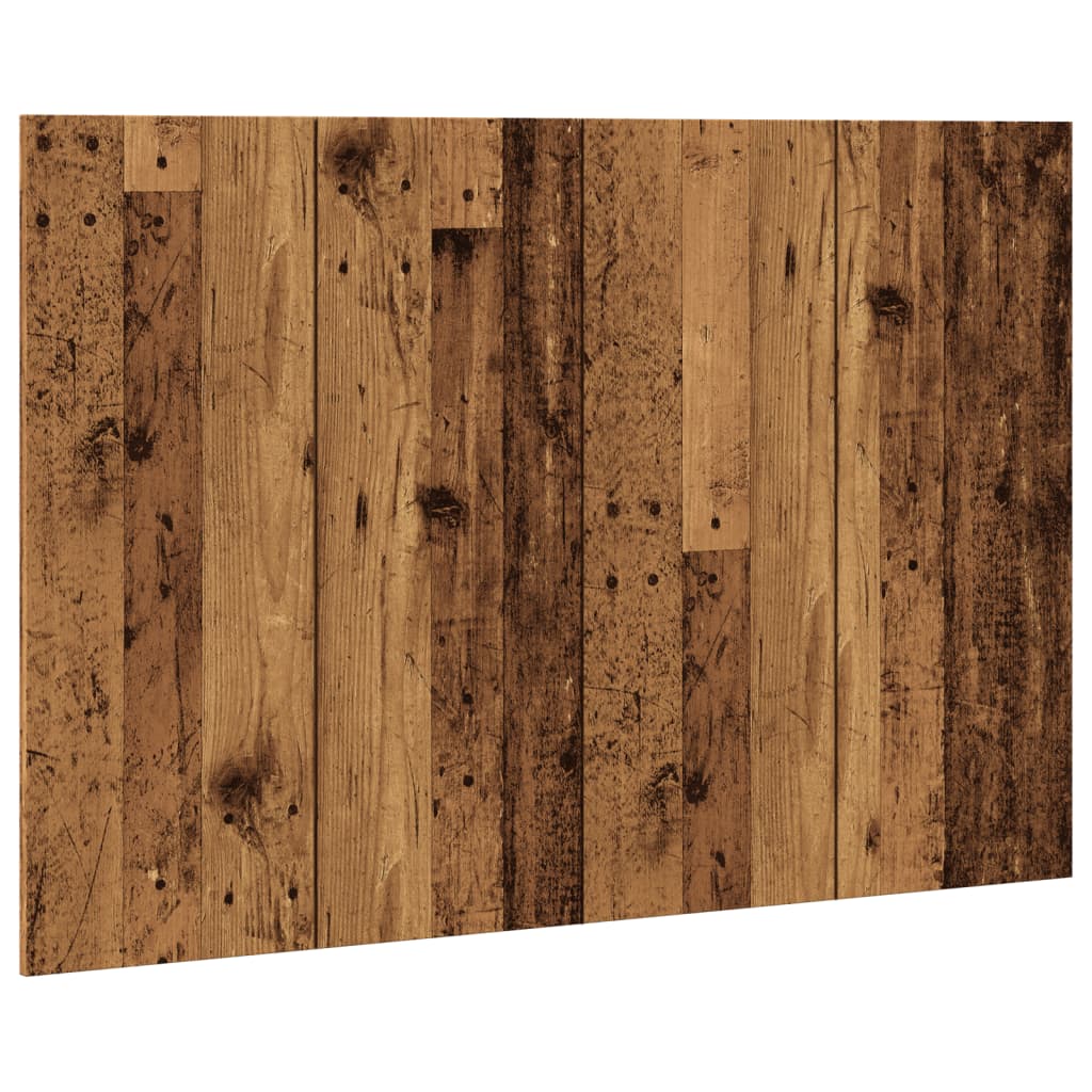 Sengegavl gammelt tre 120x1,5x80 cm konstruert tre