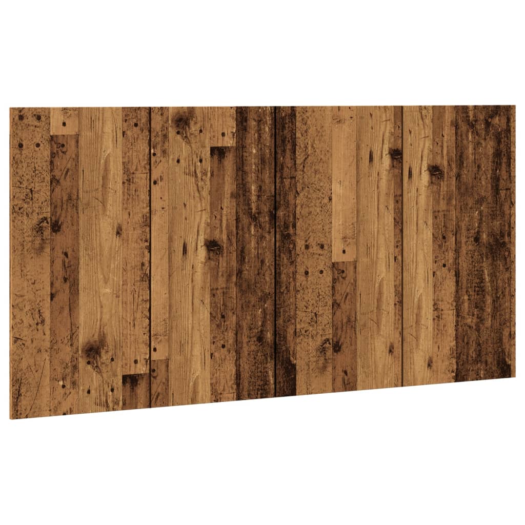 Sengegavl gammelt tre 160x1,5x80 cm konstruert tre