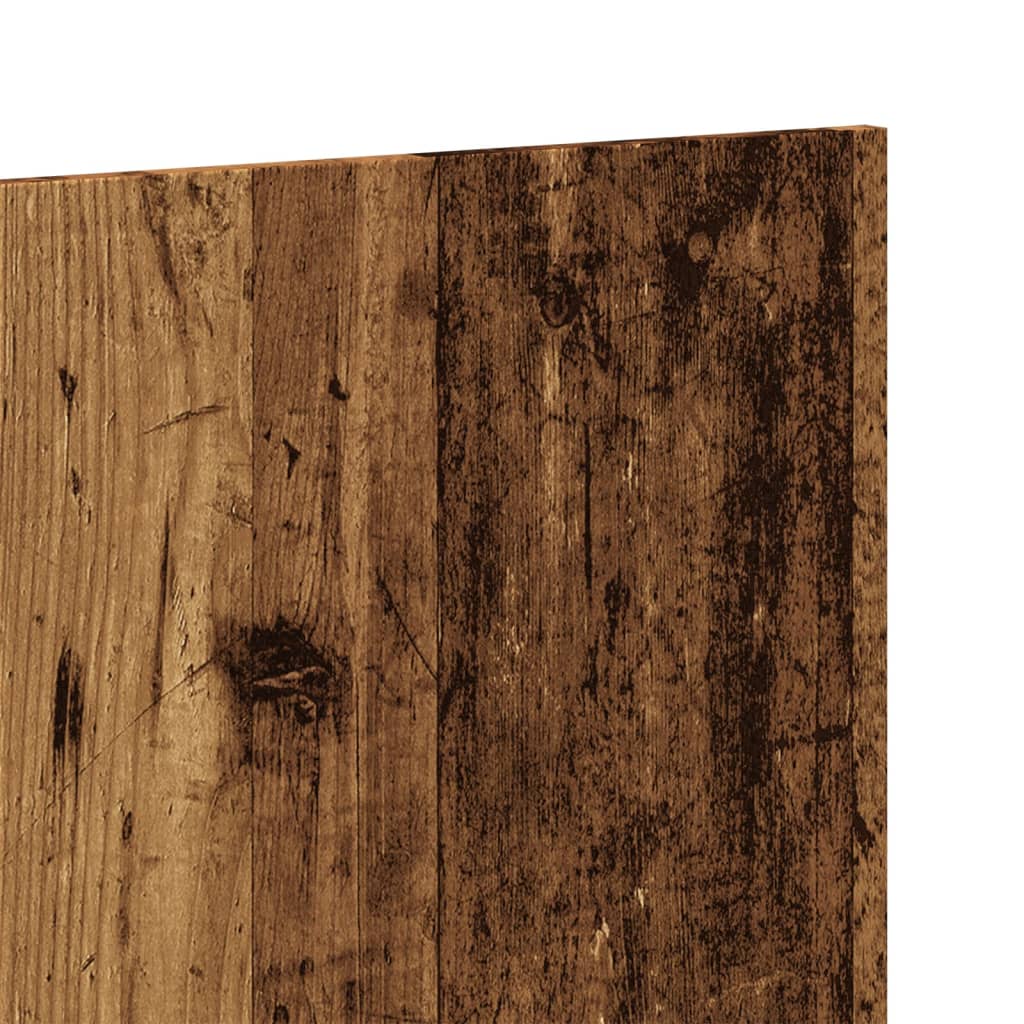 Sengegavl gammelt tre 160x1,5x80 cm konstruert tre