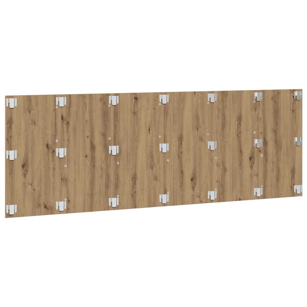Veggmontert hodegavl artisan eik 240x1,5x80 cm konstruert tre