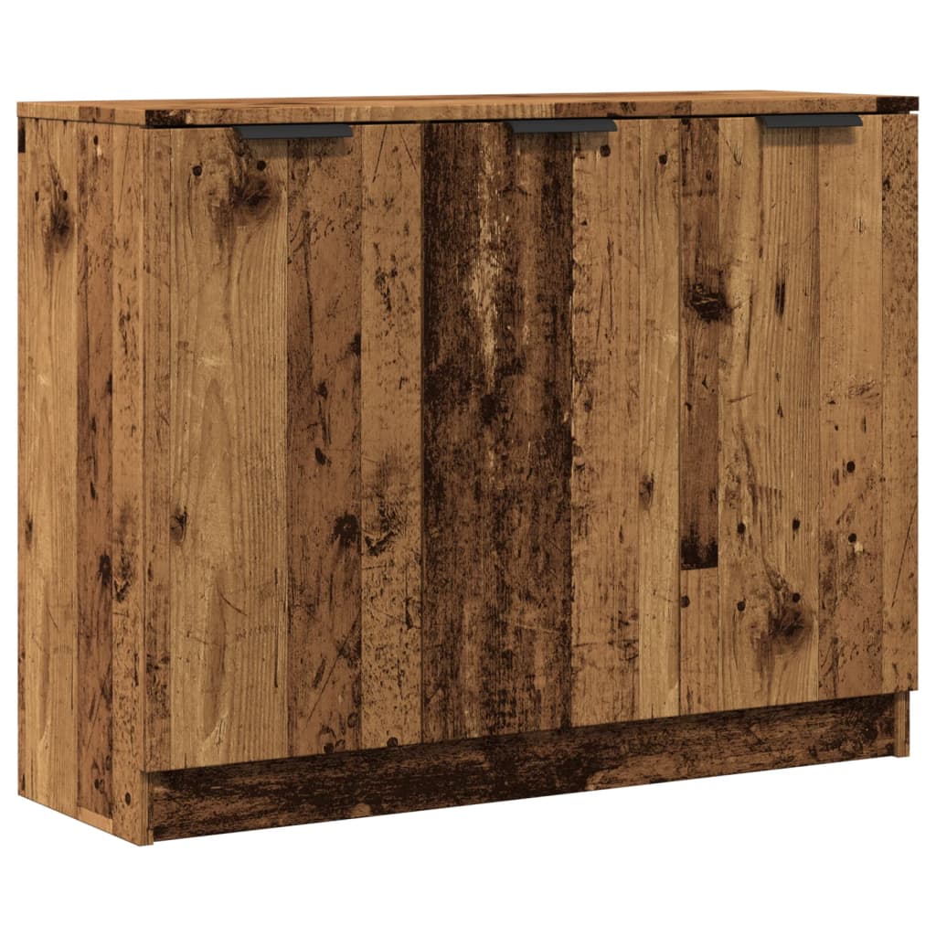Skjenk gammelt tre 90,5x30x70 cm konstruert tre