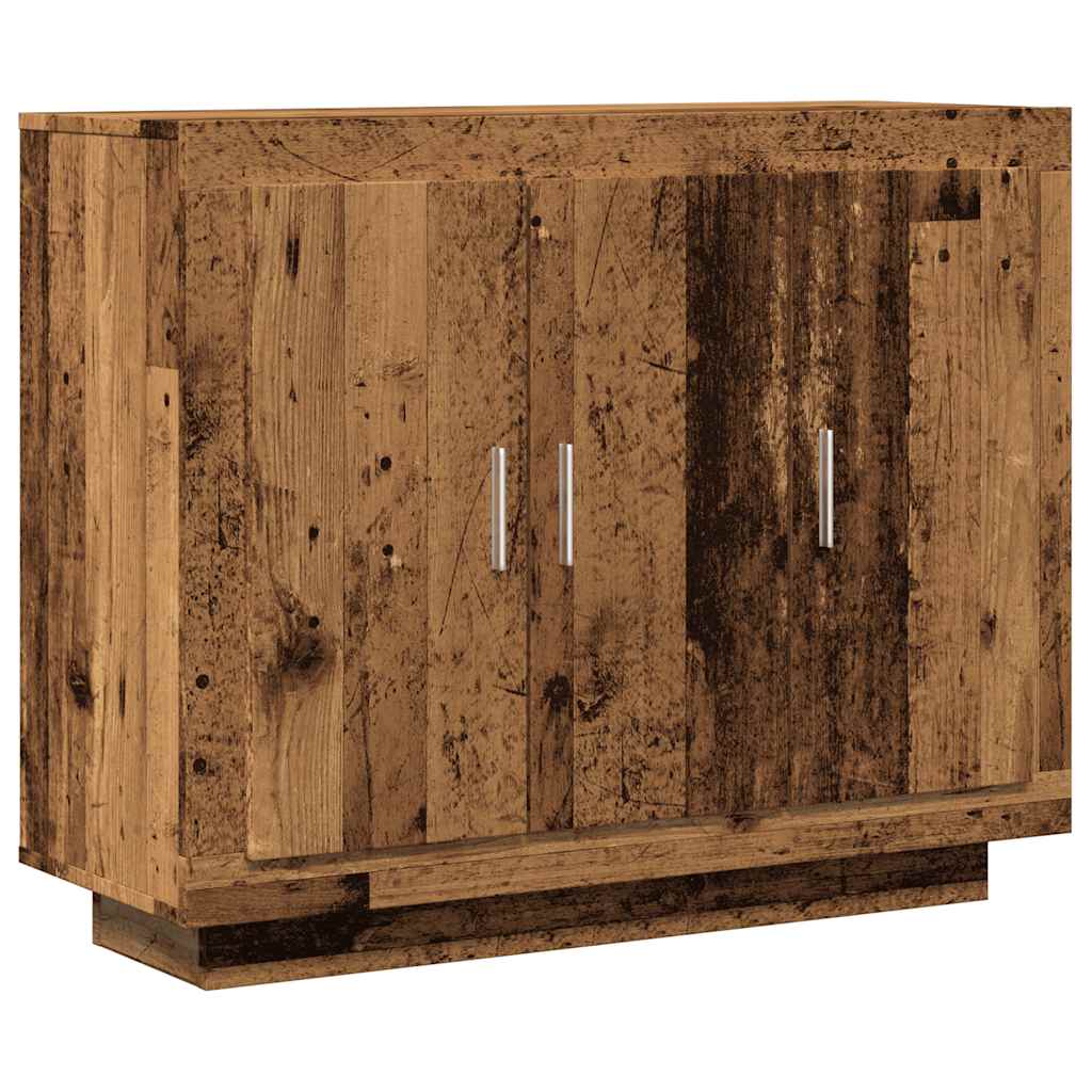 Skjenk gammelt tre 92x35x75 cm konstruert tre