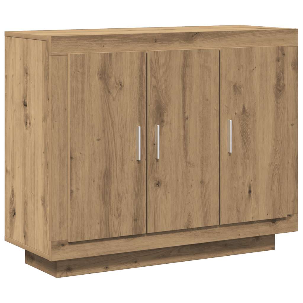 Skjenk artisan eik 92x35x75 cm konstruert tre