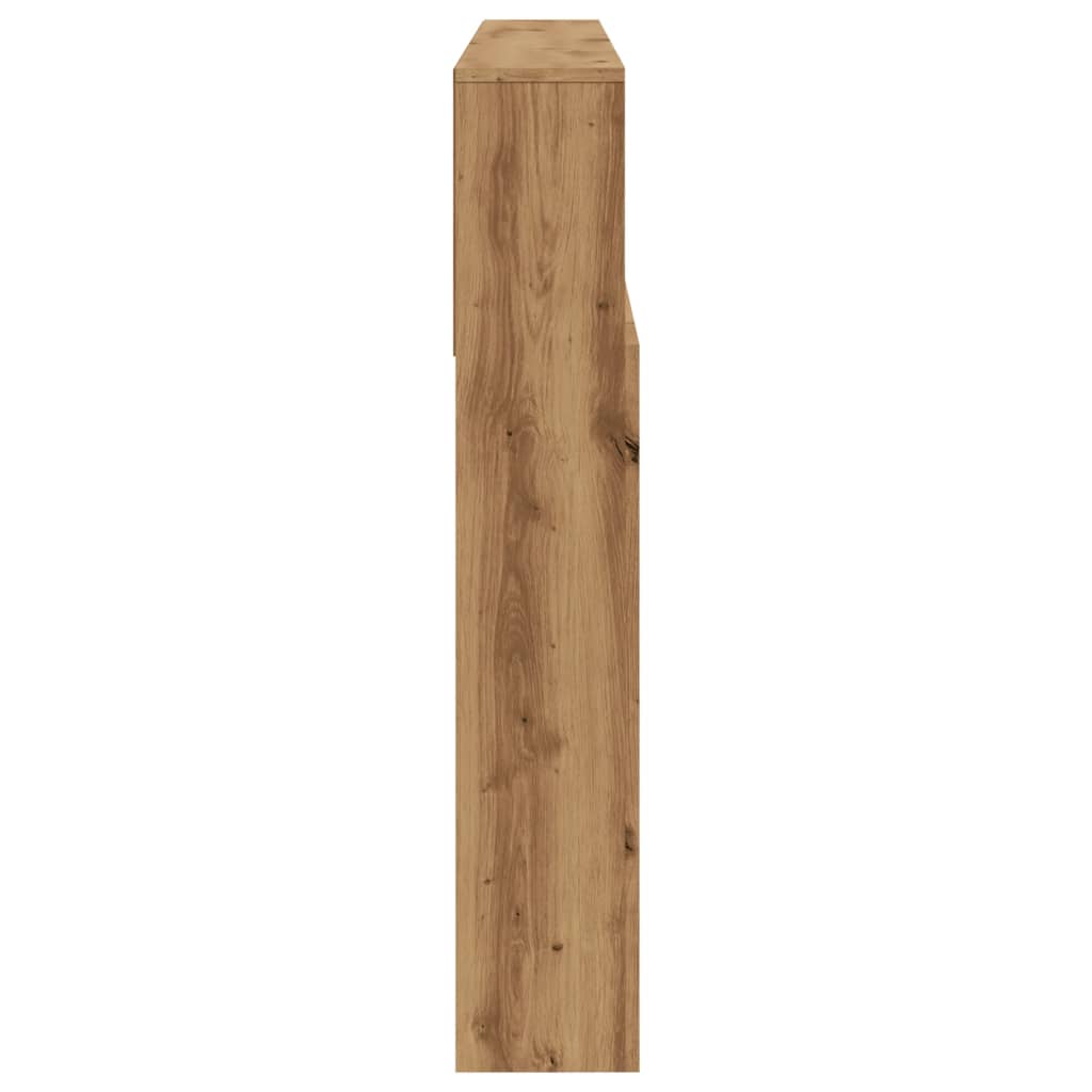 Sengegavlskap håndverkseik 180x19x103,5 cm konstruert tre