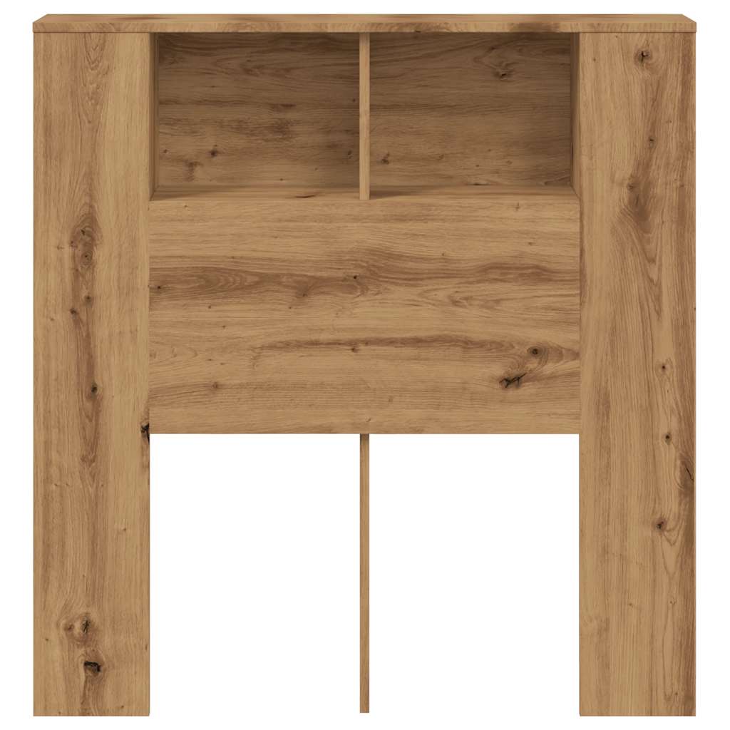 Hodegavl med hylle artisan eik 100x18,5x102,5 cm konstruert tre