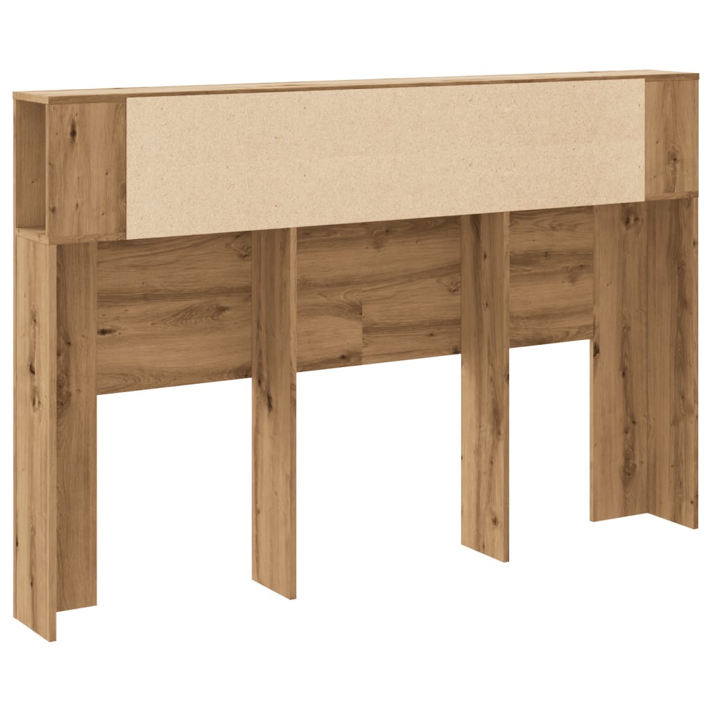 Sengegavlskap håndverkseik 160x18,5x103,5 cm konstruert tre