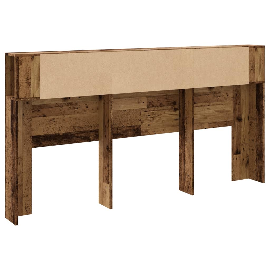 Hodegavl gammelt tre 200x18,5x102,5 cm konstruert tre