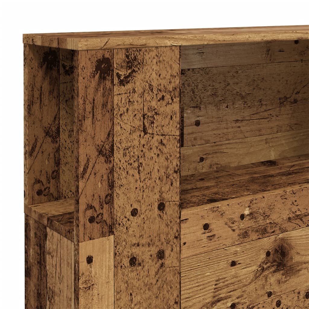 Hodegavl gammelt tre 200x18,5x102,5 cm konstruert tre