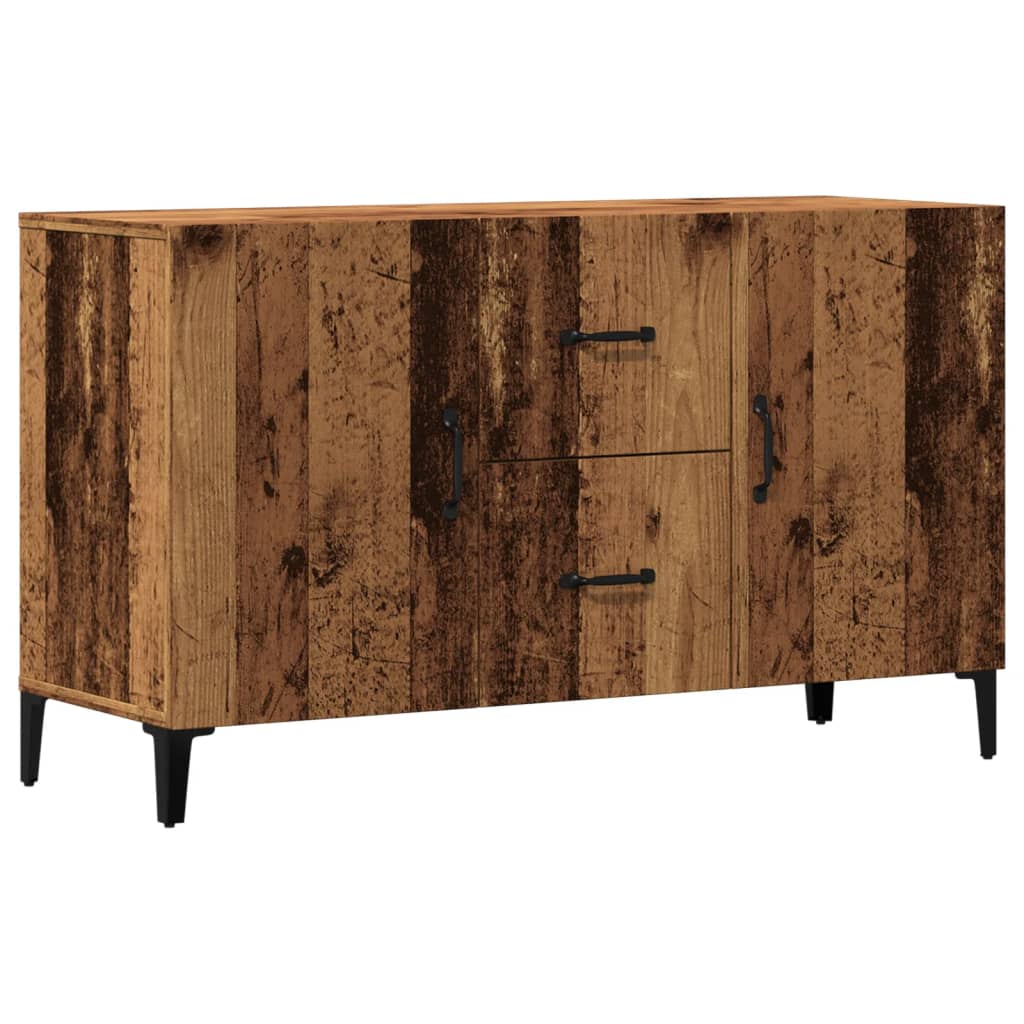 Skjenk gammelt tre 100x36x60 cm konstruert tre